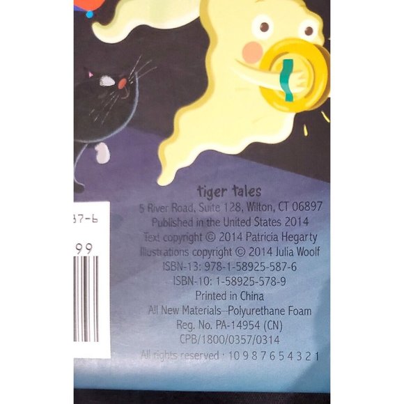 Set of 2 Halloween toddler Board Books FIVE LITTLE PUMPKINS & FIVE LITTLE GHOSTS - Picture 5 of 6